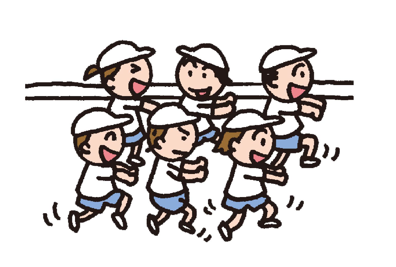 心もはずむ！ギャロップ行進